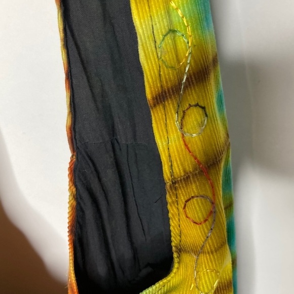 Boho ty die shoulder bag/ purse Made in Nepal - Picture 7 of 9